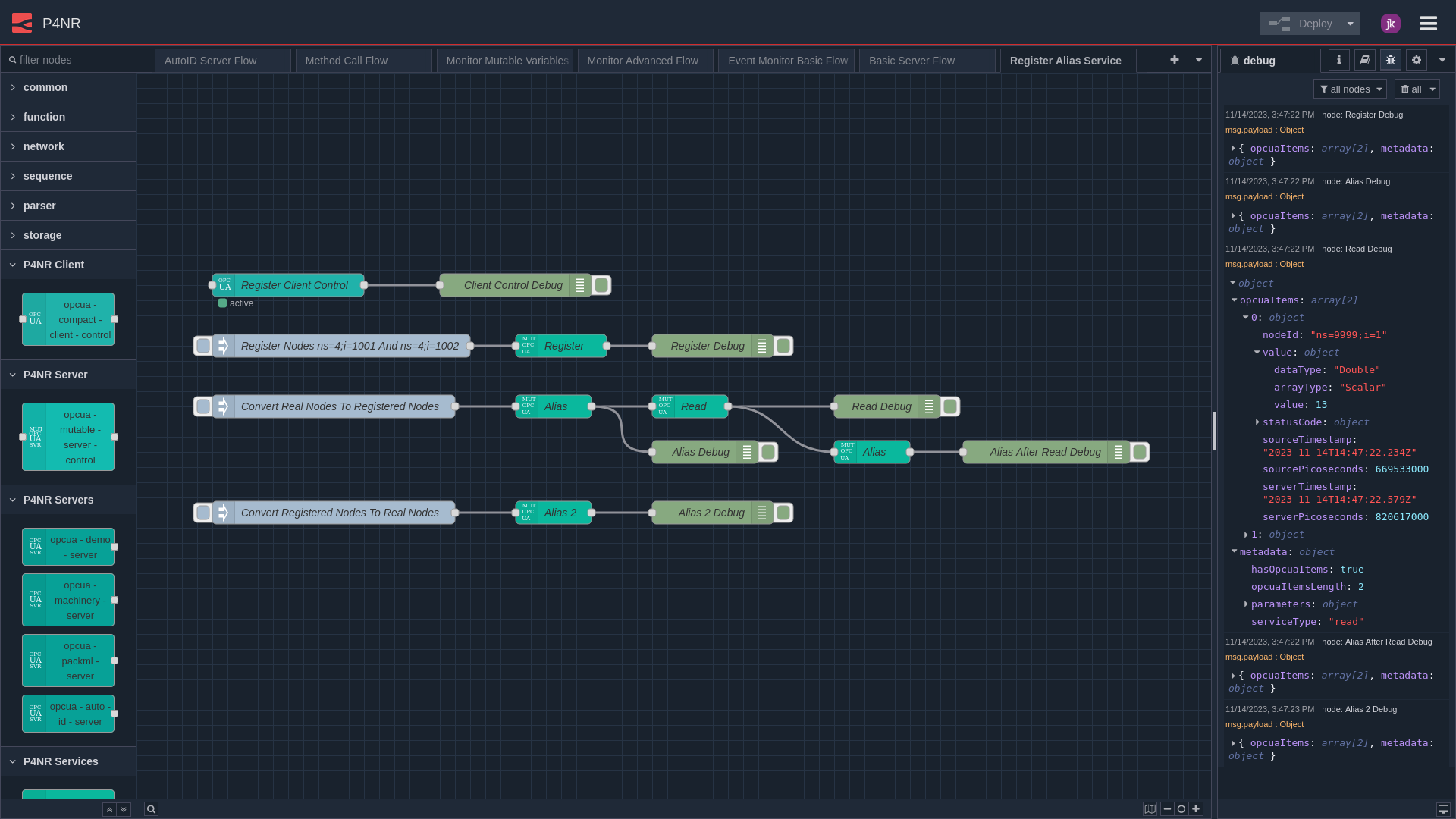 Node‑RED Flow Screenshot